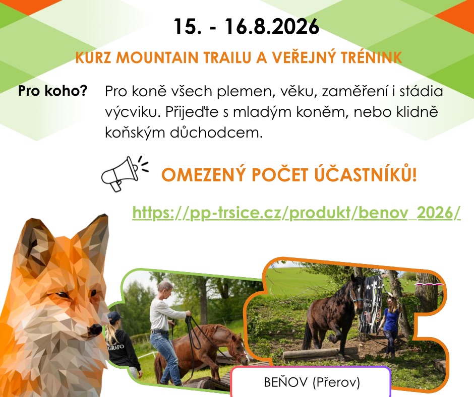 Kurz MT a VEŘEJNÝ TRÉNINK -> 15.-16.8.2026 – Beňov